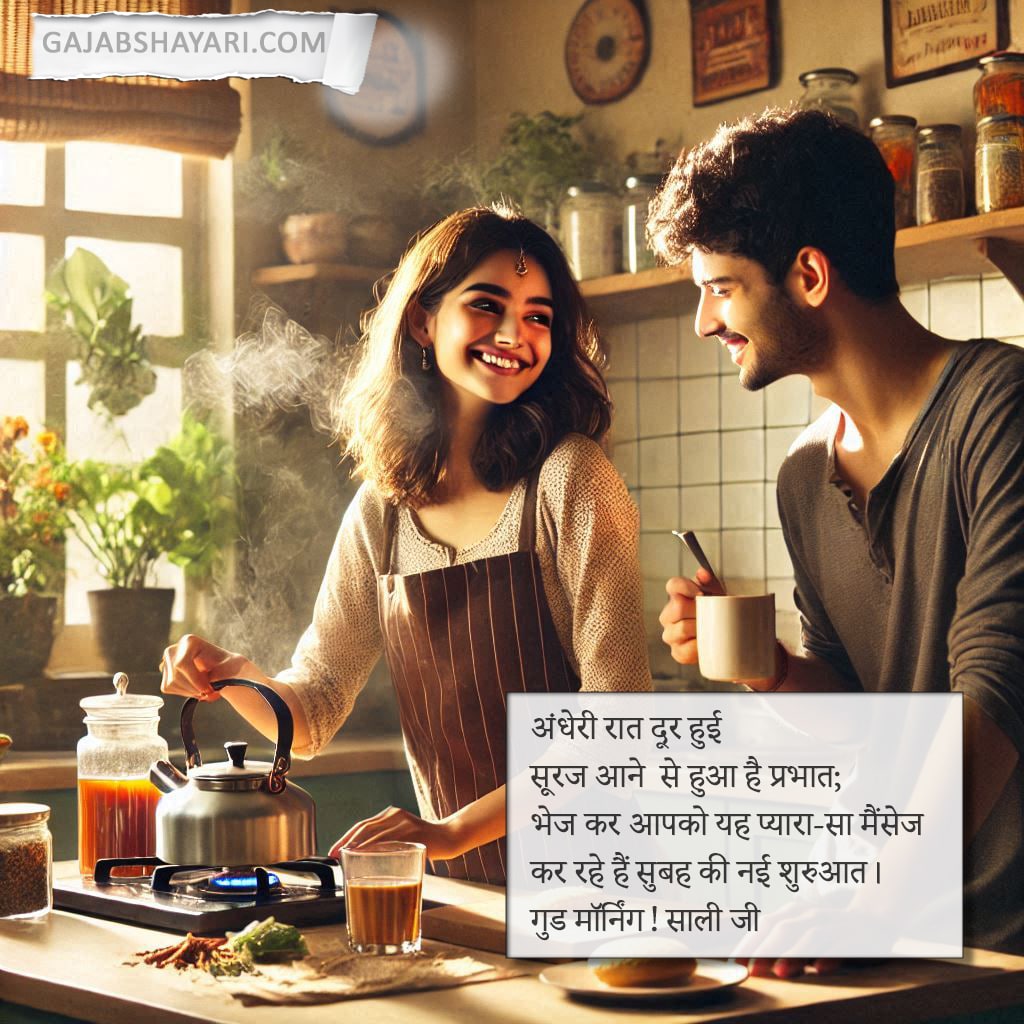 Good morning sali ji